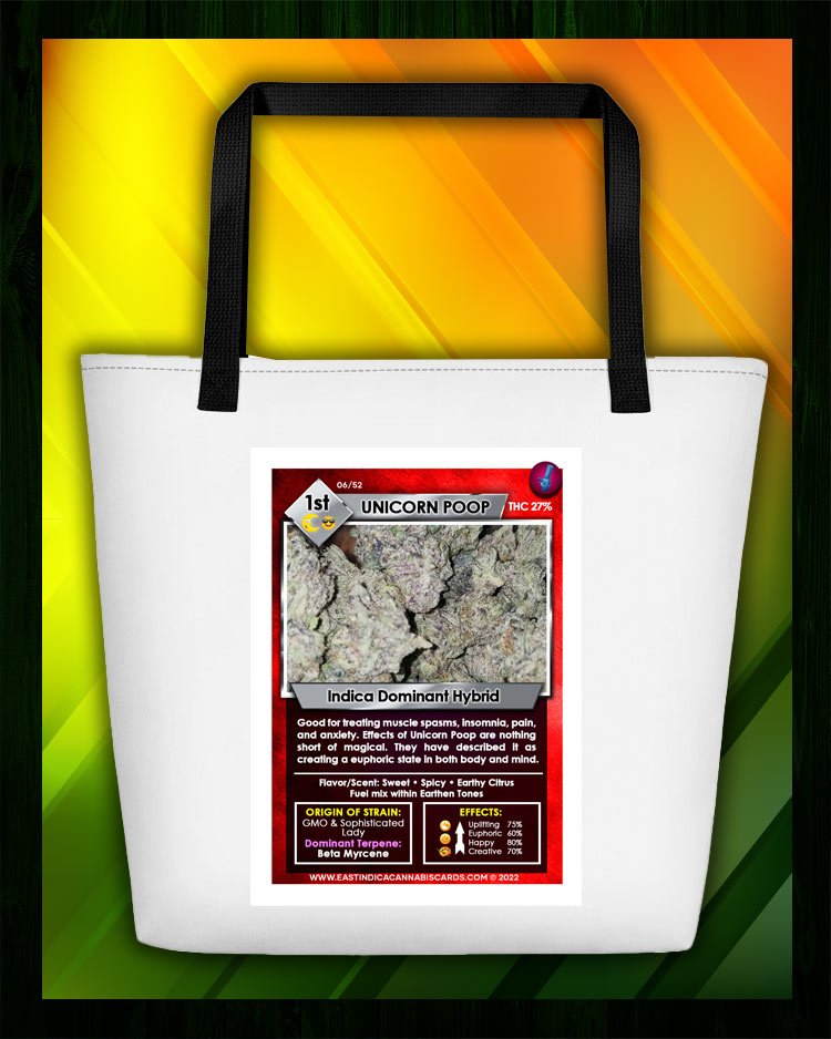 Unicorn Poop Beach Bag