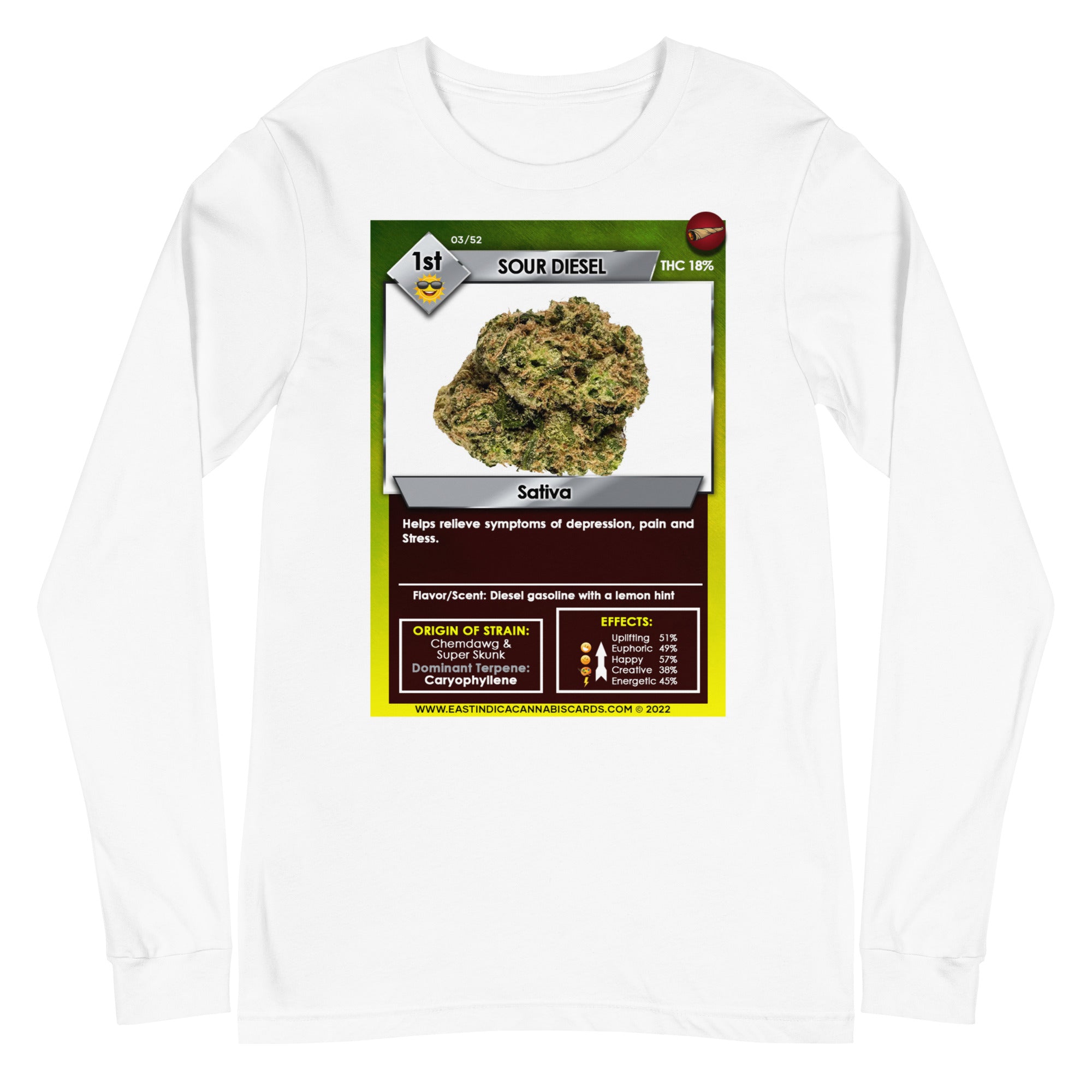Sour Diesel  Unisex Long Sleeve Tee