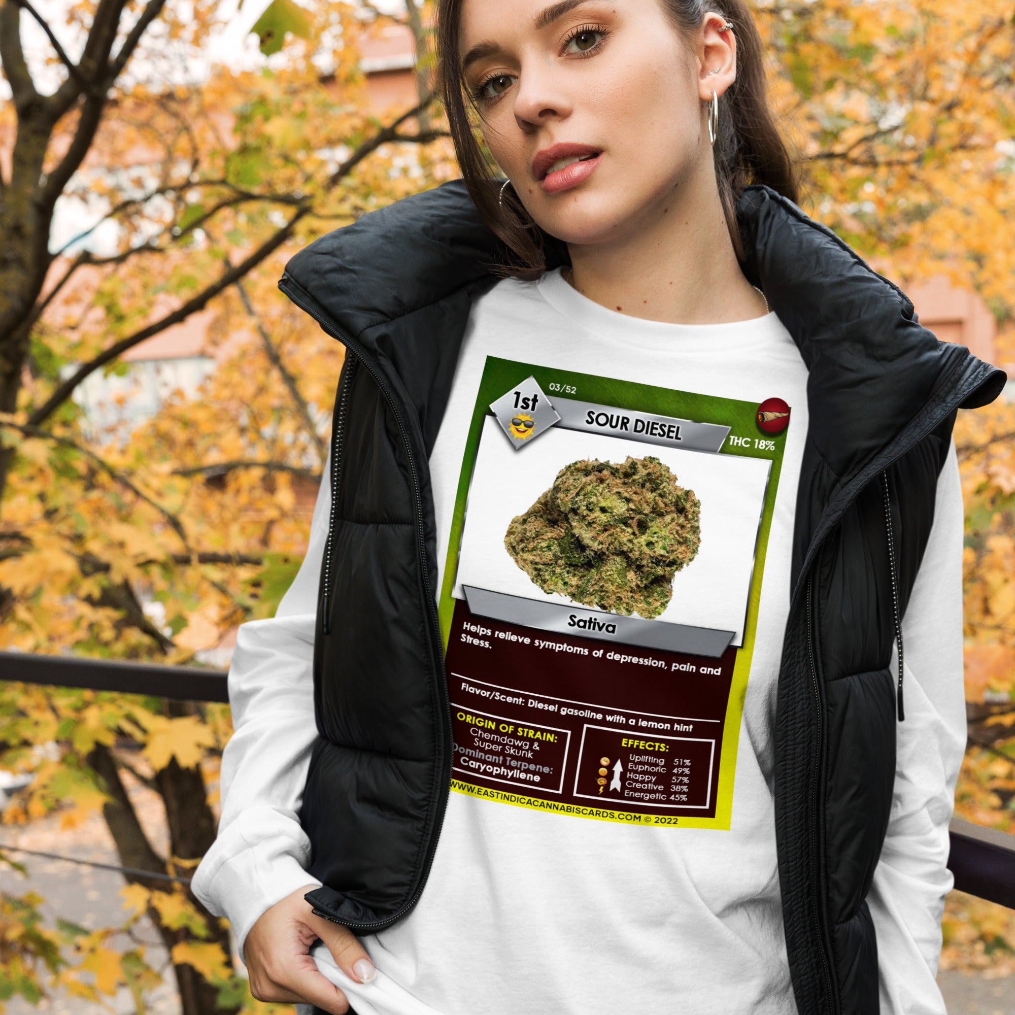 Sour Diesel  Unisex Long Sleeve Tee