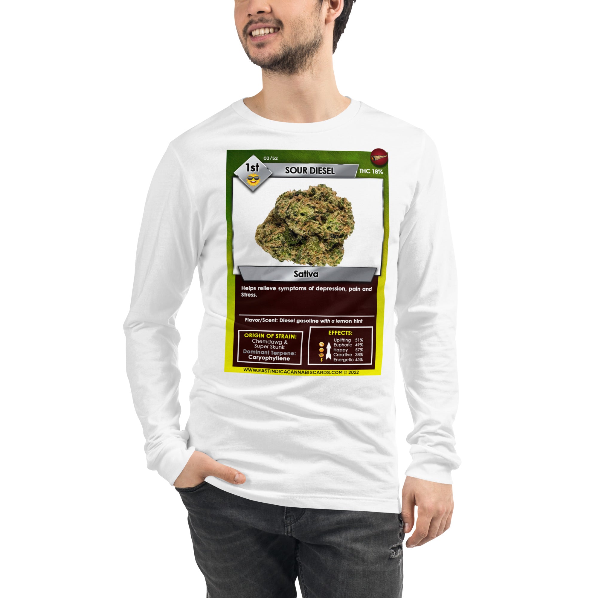 Sour Diesel  Unisex Long Sleeve Tee