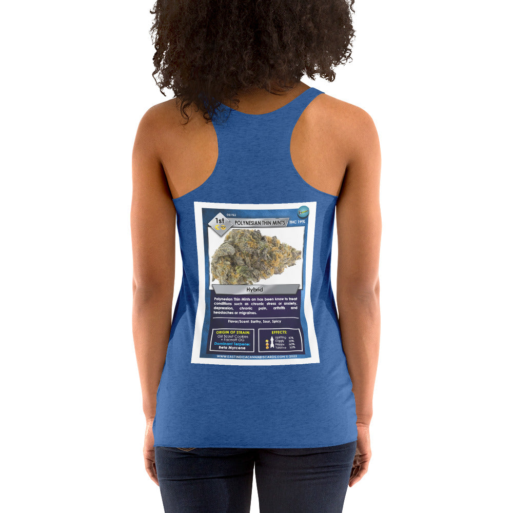 Polynesian Thin Mints Women's Racerback Tank